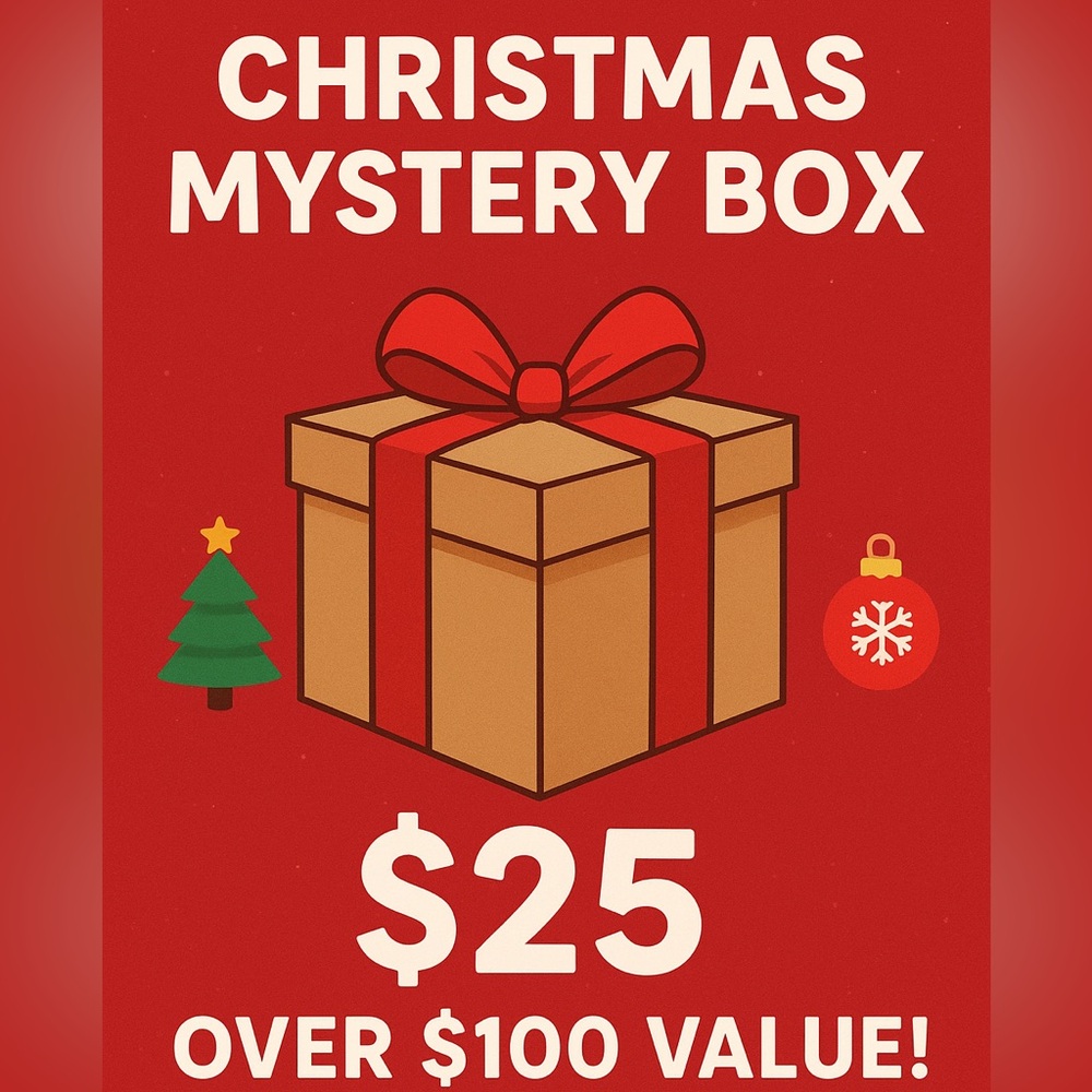 🎁 Christmas Mystery Box – Over $100 Value for Only $25! 🎄✨